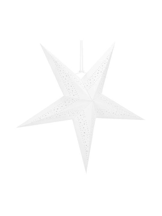 Crăciunesc Decorativ Suspendata Stea cu lumină LED Hârtie 3x3buc 1buc