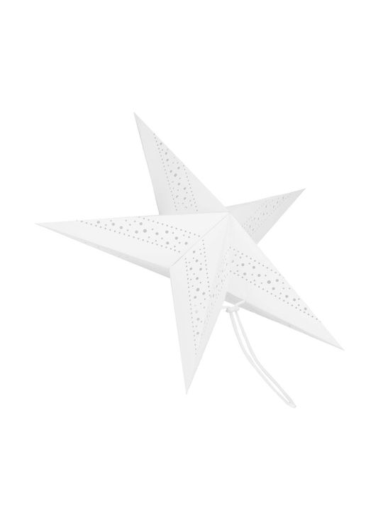 Crăciunesc Decorativ Suspendata Stea cu lumină LED Hârtie 3x3buc 1buc
