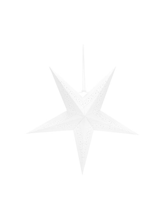 Crăciunesc Decorativ Suspendata Stea cu lumină LED Hârtie 3x3buc 1buc