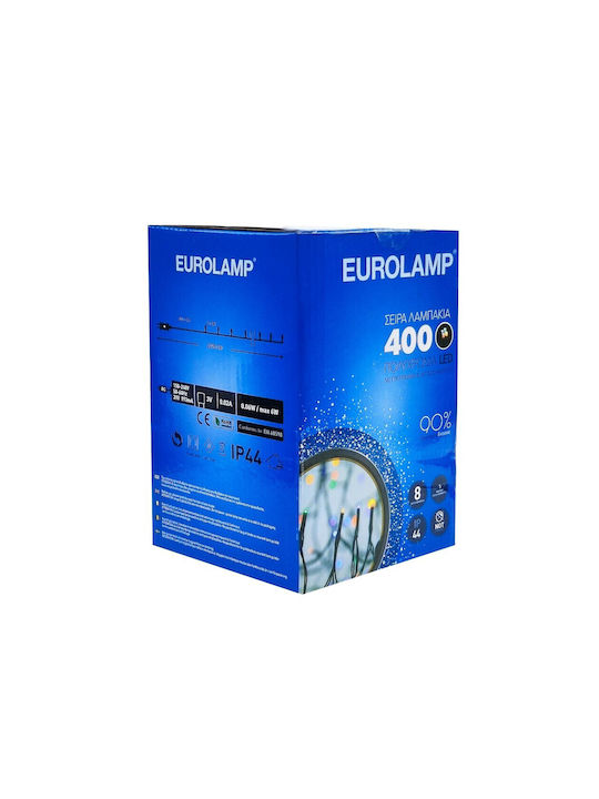 400 Lights LED 20m. Multicolor in String 1pcs