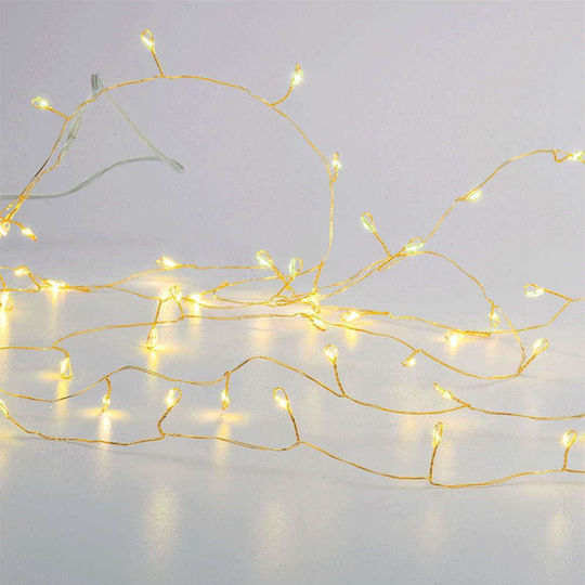 300 Lichter LED 6m. Warmes Weiß in Zeichenfolge 1Stück