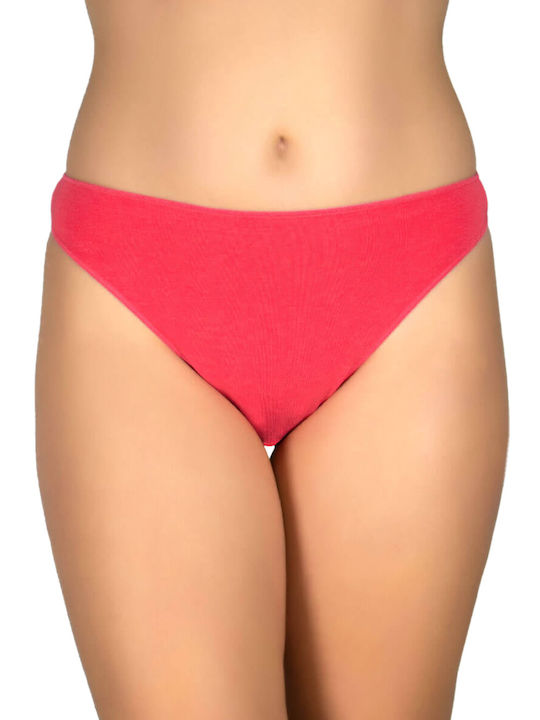 Talie înaltă Femei Șir de caractere 3Pack fără cusături dark blue-bordeaux-coral