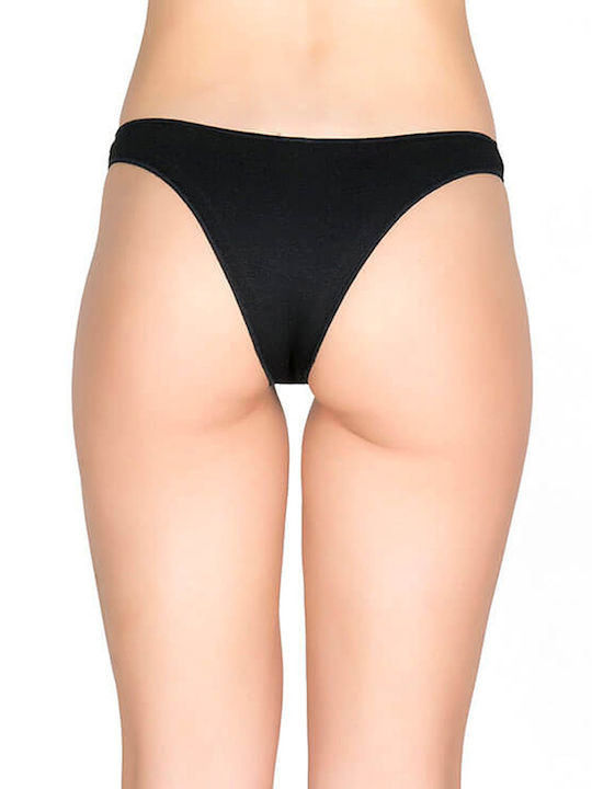 Damen Brasilien 3Pack Nahtlos black-beige-dark beige