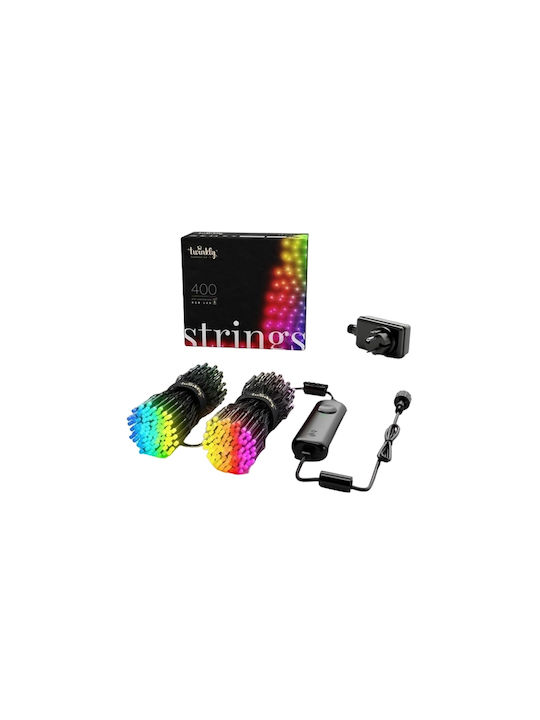 400 Lămpițe LED 32m. Multicolore tip Șir 1buc