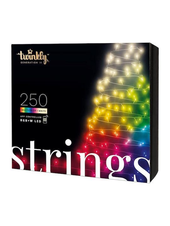 250 Lights LED 48m. Multicolor in String 1pcs