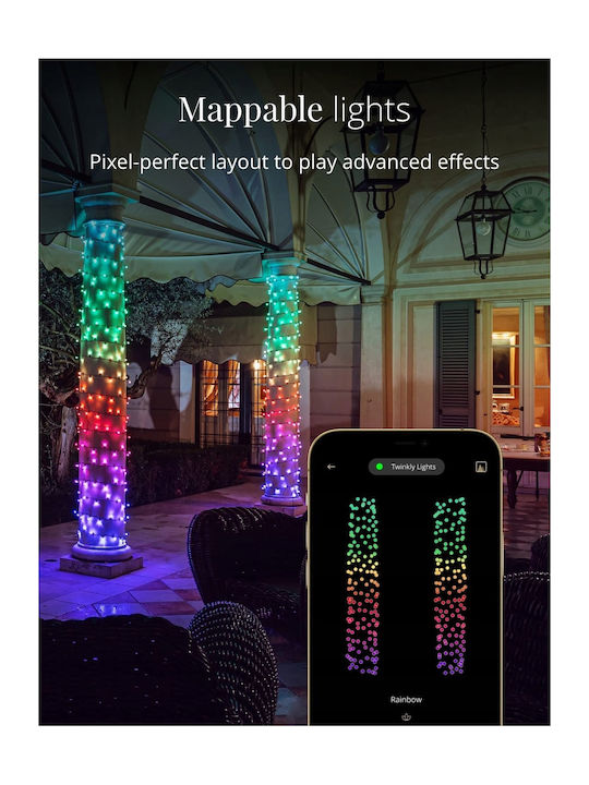 250 Lights LED 48m. Multicolor in String 1pcs