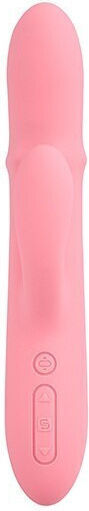 Interactive Vibrator Svakom Mora Neo Liquid Silicone 195x32mm Peach Pink