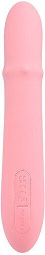 Interactive Vibrator Svakom Mora Neo Liquid Silicone 195x32mm Peach Pink