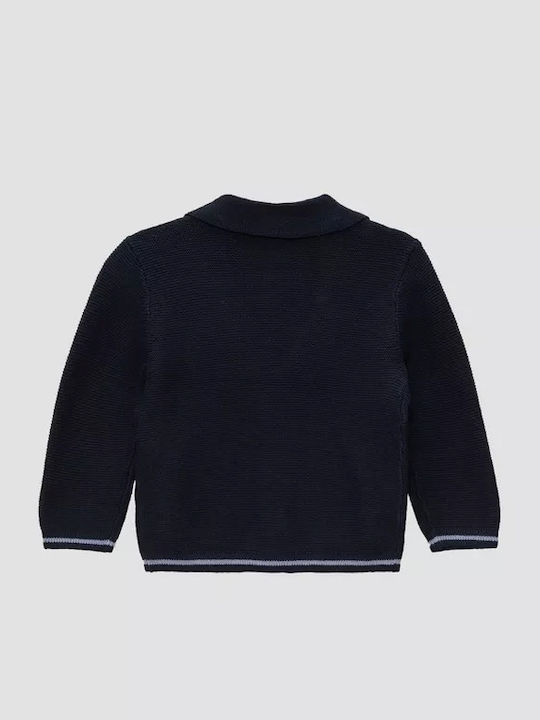 Kids Cardigan Cotton Baby blue