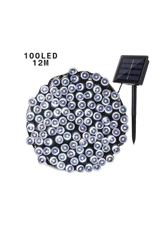 LED Weihnachtsbeleuchtung 12m Grüne Solar Serie LED Weihnachtsbeleuchtung 12m Grüne Solar Serie