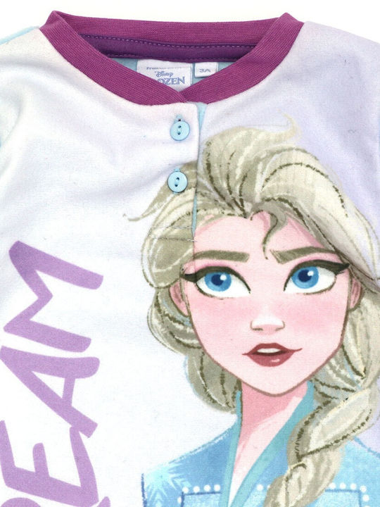 Disney Pijama pentru copii De iarnă Fleece Blue Frozen