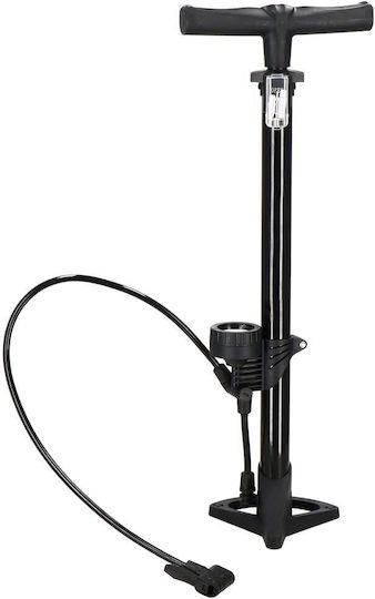 Fahrradpumpe Druckmesser Ball Aufblasbare Artikel Aufblaszubehör 160psi Aluminium 60cm