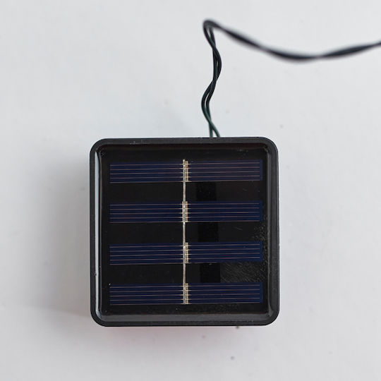 80 Λαμπάκια LED 1μ. Πολύχρωμα Ηλιακά σε Σειρά