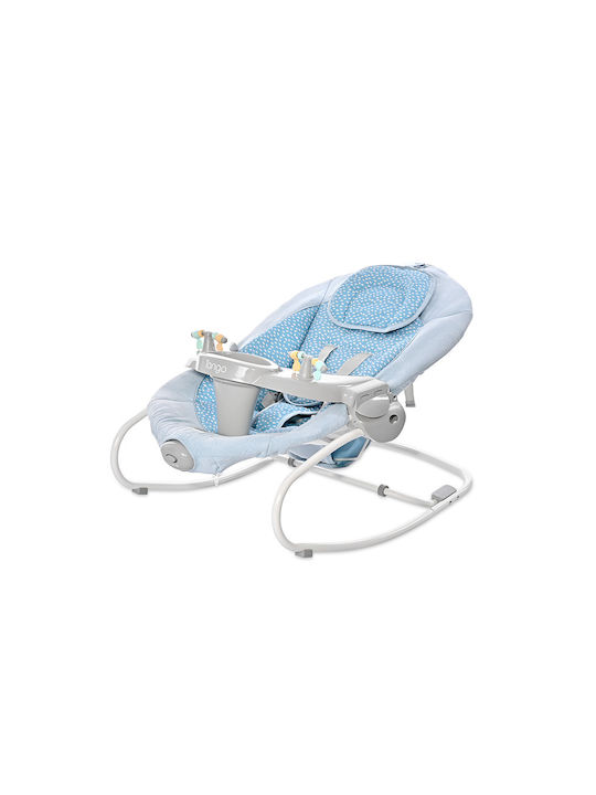 Lorelli Electric Baby Relax Swing Tango with Music and Vibration Cameo Blue Stars for Child up to 12kg