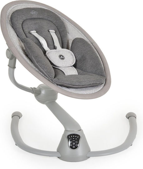 Cangaroo Ηλεκτρικό Relax Μωρού Cloud Premium με Μουσική Light Grey