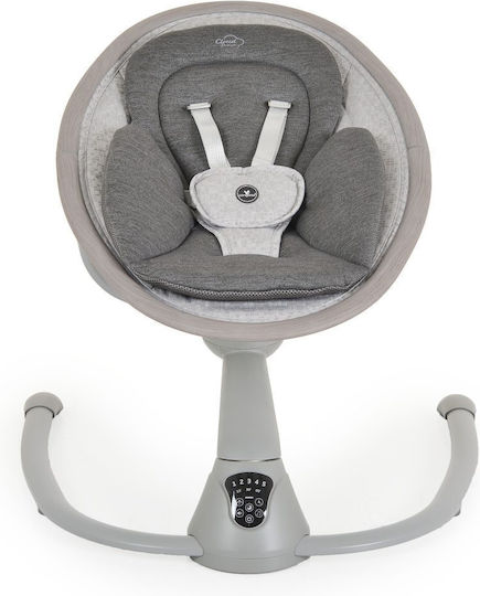 Cangaroo Ηλεκτρικό Relax Μωρού Cloud Premium με Μουσική Light Grey
