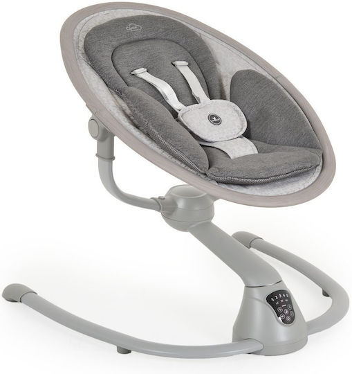 Cangaroo Ηλεκτρικό Relax Μωρού Cloud Premium με Μουσική Light Grey