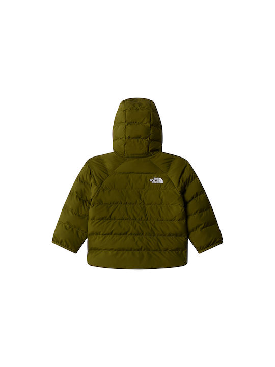 The North Face Kids Casual Jacket with Hood Green Perrito