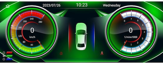 Digital IQ Car Audio System for Audi Q7 2010-2015 (Bluetooth/USB/AUX/WiFi/GPS/Apple-Carplay/Android-Auto) with Touch Screen 10.25"
