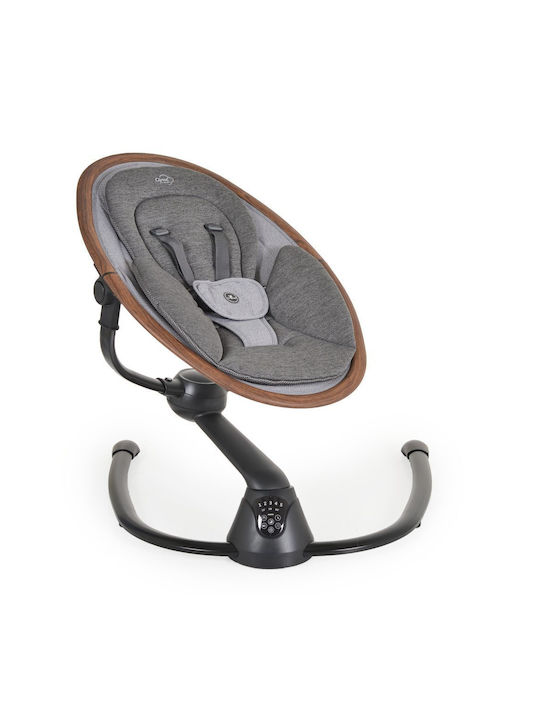 Cangaroo Electric Baby Relax Swing Cloud Premium with Music Dark Grey
