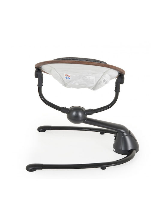Cangaroo Electric Baby Relax Swing Cloud Premium with Music Dark Grey