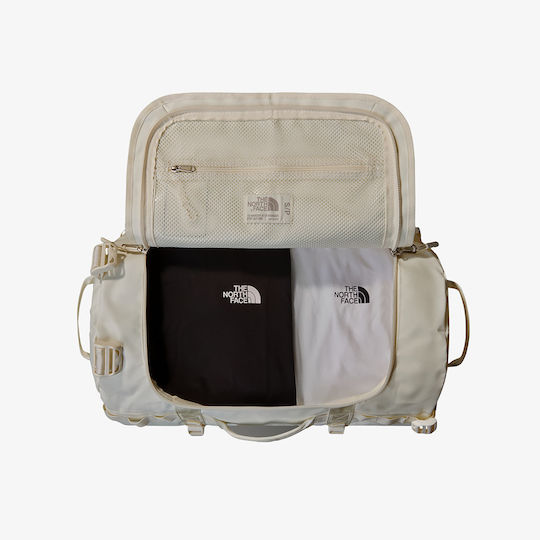 North Face Base Camp Duffel S Бял Dune Tnf Бял