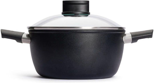 Woll Eco Lite Qxr Βαθιά Κατσαρόλα από Χυτό Αλουμίνιο 2.2lt / 20cm