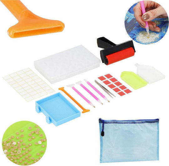5d Diamond Painting Accessories Set 22 Pieces Storage Bag