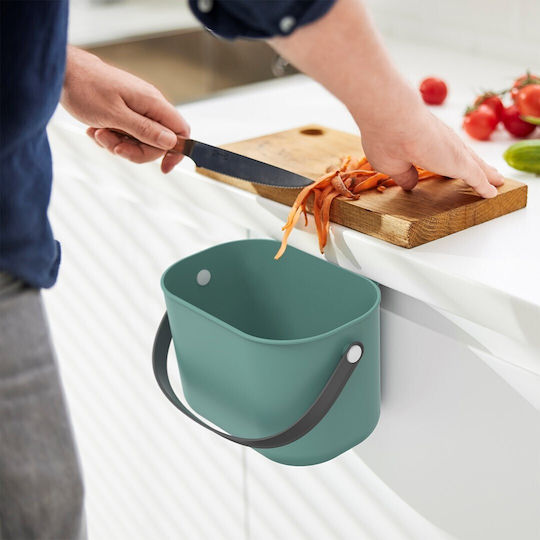 Rotho Babydesign Albula Κάδος Απορριμμάτων Πλαστικός Πράσινος 3.2lt