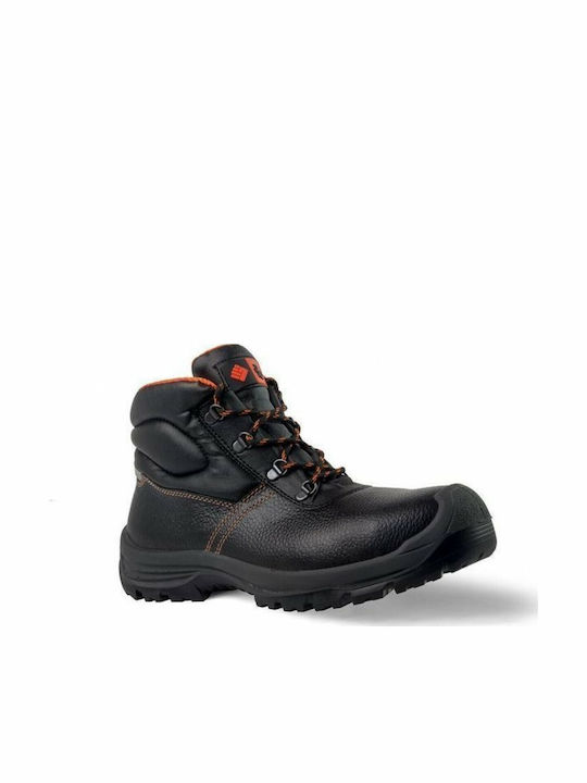 To Work For Maia Waterproof Boots Safety Black S3 with Certification P, HRO, SRC,WR