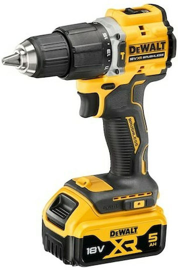 DEWALT Schlagbohrmaschinen Bohrschrauber Batterie Bürstenlos 18V 2x5Ah DCD100YP2T
