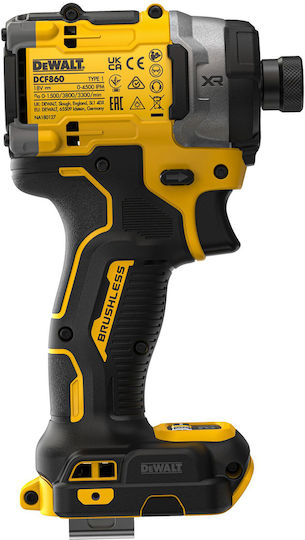 DEWALT Impact Screwdriver Battery Solo Brushless 18V