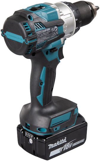 Makita DHP489Z Κρουστικό Δραπανοκατσάβιδο Μπαταρίας Solo Brushless 18V