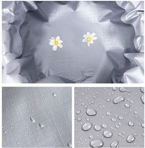 Gardlov Wasserdichter Planen 120gr/m² 4x3m Licht Typ Graue AT002465
