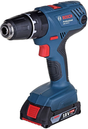 Bosch Pro GSB 18V-21 Percussive Drill Driver Battery 18V 2x2Ah