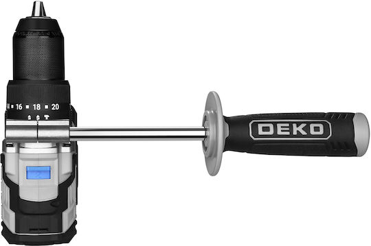 Deko Percussive Drill Driver Battery Solo Brushless 20V