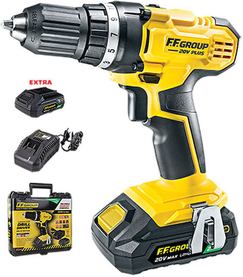 FFG CDD/35 20V Plus Δραπανοκατσάβιδο Μπαταρίας 20V 2x2Ah
