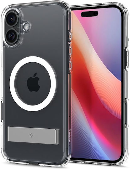 Spigen Ultra Hybrid S MagFit Umschlag Rückseite Kunststoff / Silikon Crystal Clear (iPhone 16)