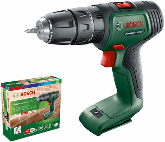 Bosch Universal Impact Schlagbohrschrauber Batteriebetrieb Solo 18V