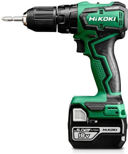Hikoki DV18DEWFZ Κρουστικό Δραπανοκατσάβιδο Μπαταρίας Brushless 18V 2x5Ah