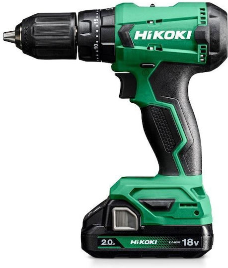 Hikoki DV18DAWCZ Κρουστικό Δραπανοκατσάβιδο Μπαταρίας 18V 2x2Ah