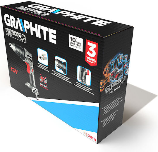 Graphite 58GE111 Battery Screwdriver Solo Brushless 18V
