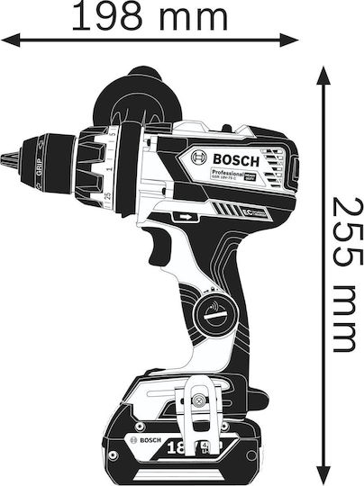 Bosch GSR 18V-110 C Mașină De Găurit Cu Baterie 18V 2x4Ah
