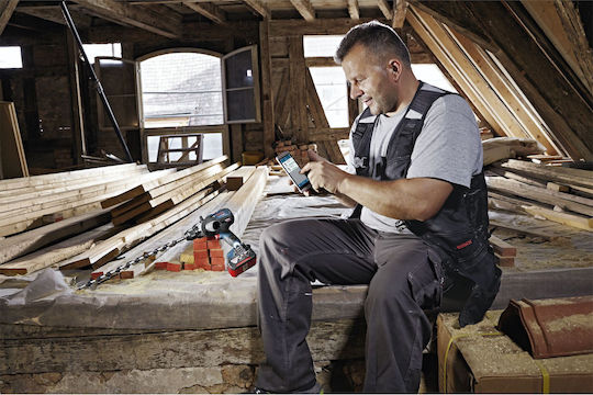 Bosch GSR 18V-110 C Mașină De Găurit Cu Baterie 18V 2x4Ah