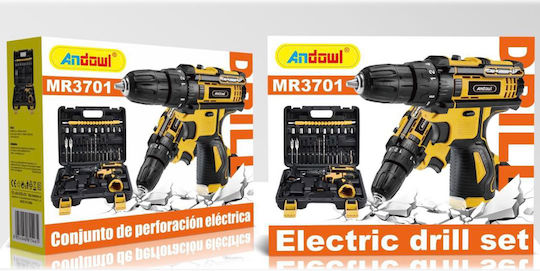 Andowl MR3701 Akku-Schrauber mit Batterie 24V