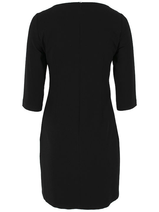 Forel Midi Dress Black