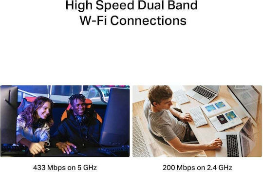 Mercusys Nano Adaptor Rețea USB cu Conexiune Wireless Wi-Fi 650Mbps (Standard v1)