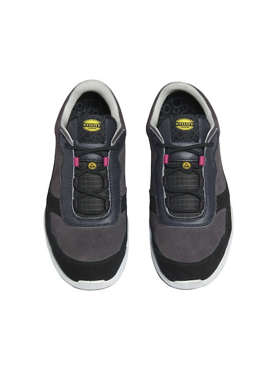 Utility Diadora Waterproof Low Work Gray with Certification ESD , FO ,SR