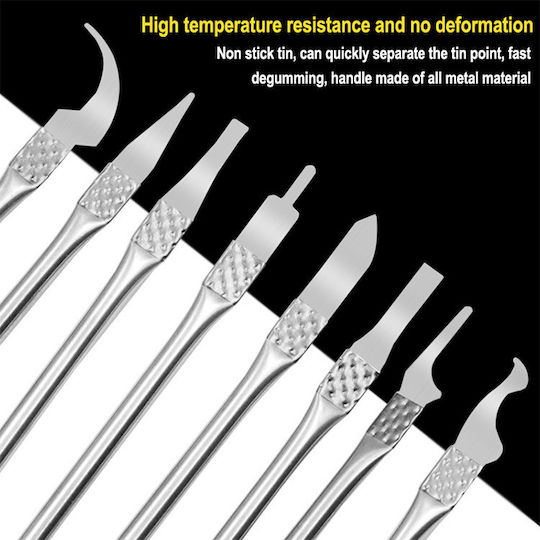 Set 8 Modelling Spatulas Zola Special Applying Spreading Smoothing Soft Materials
