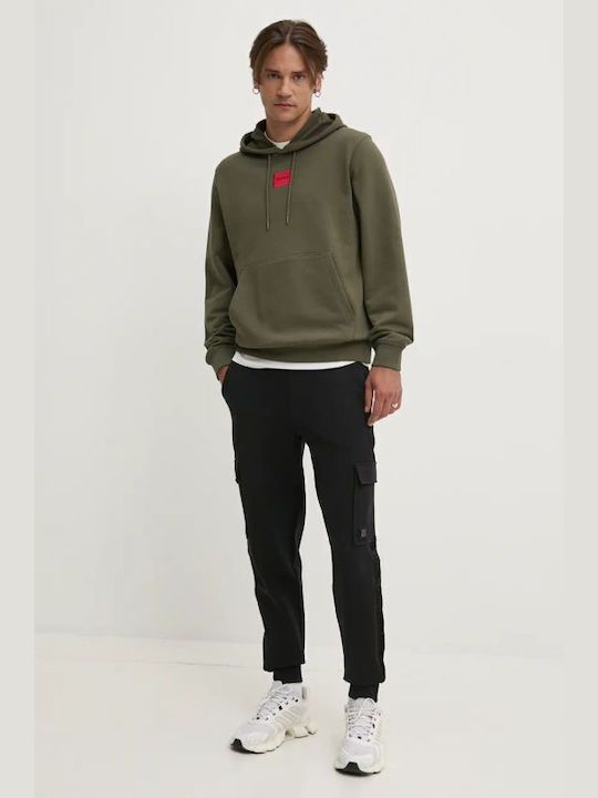 Hugo Boss Sweatshirt with Hood Green Way